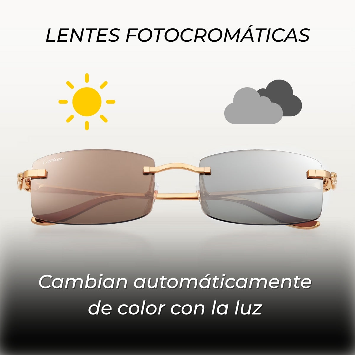 Gafas Cartier Leopard UV400 + Regalo Exclusivo  | Precio de costo