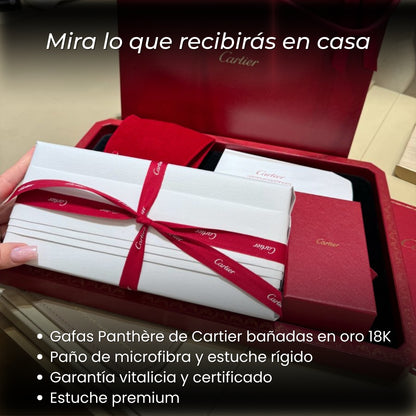 Gafas Cartier Leopard UV400 + Regalo Exclusivo  | Precio de costo